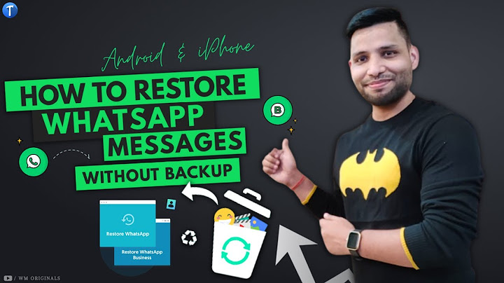 How to restore deleted whatsapp videos without backup