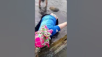 Thả lưới bắt cá Bống suối