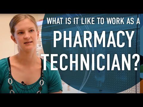 What is it like to work as a Pharmacy Technician?