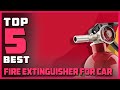 Best Fire Extinguishers for Car in 2022 | Review and Buying Guide