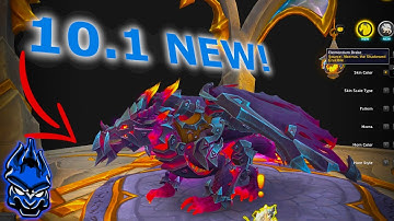 NEW Highland Drake Elementium Customization from Aberrus Raid in Patch 10.1