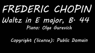 Frederic Chopin: Waltz in E major, B. 44