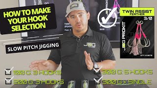 How to select the right hooks for Slow Pitch Jigging  - JYG PROFISHING