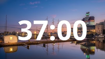 37 Minute Countdown Timer With Alarm (Simple Beep)