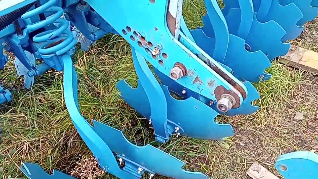 Дисковая борона LEMKEN RUBIN 9, 2012  экспресс обзор от Пудан Дениса