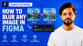 How to Blur Any Image in Figma | Figma Blur Tutorial for Beginners screenshot 1