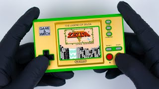Nintendo Game \& Watch The Legend of Zelda Unboxing + Gameplay