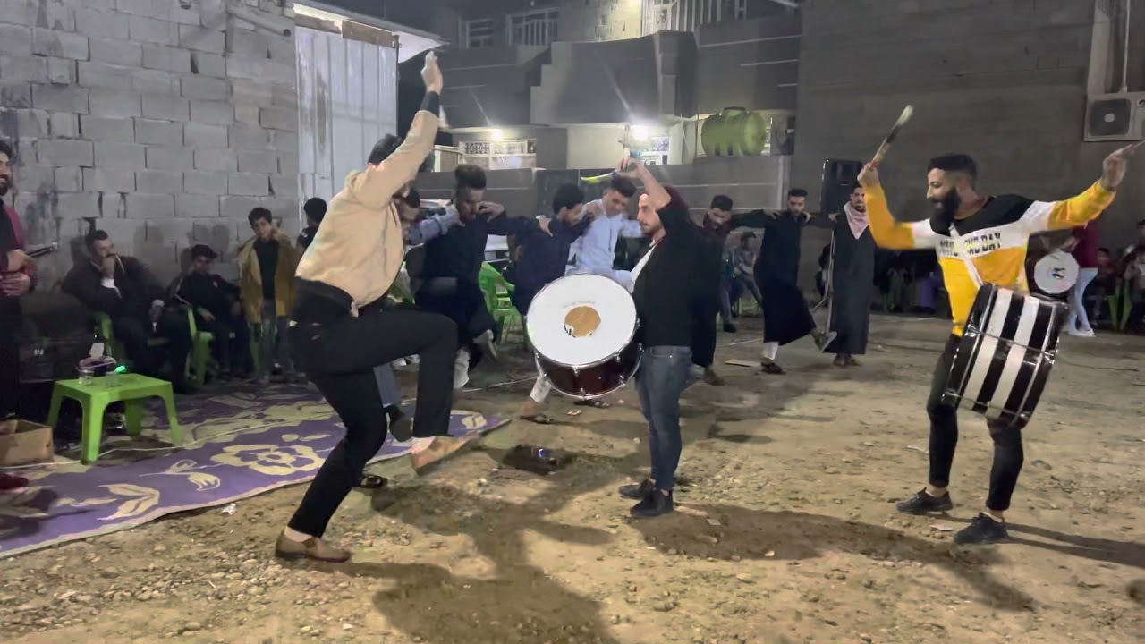 جوبي شباب قبيلة الجبور بحضور فرقة الفنان طه الشيحاوي بمناسبة زفاف الاخ مصطفى العزاوي في الزعفرانية