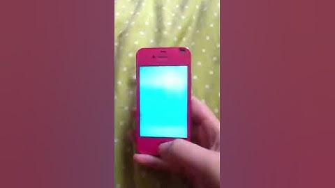 PLEASE HELP! iPhone 4s blue and white flickering screen
