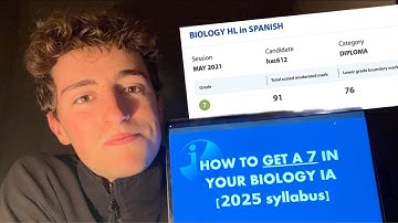 IB Biology – The No-BS Guide to Getting a 7 in Your IA