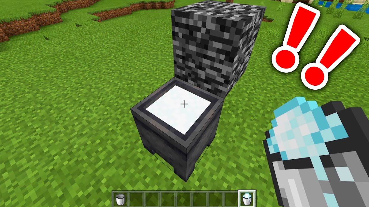 マイクラ 岩盤を壊す裏技がすごすぎた Youtube