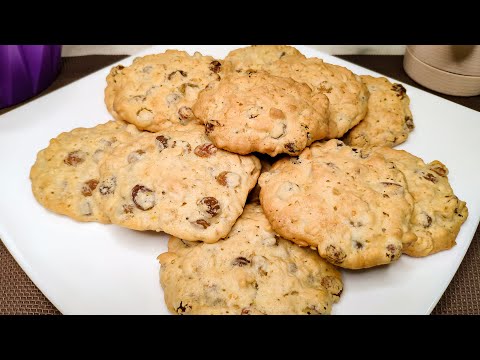 Video: Cinnamon Raisin Kaurapuuro Evästeet