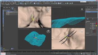 3ds Max Spline Tools - Spline Influence