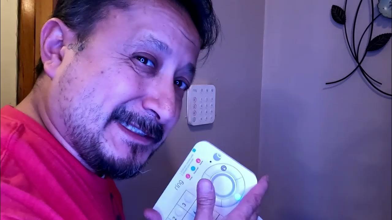 Installing the Ring keypad and motion detector YouTube