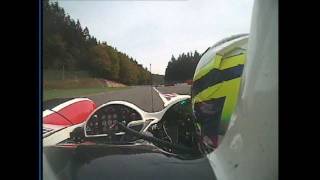 Le Mans Series 2011 LMP2 lap of Spa - on board camera