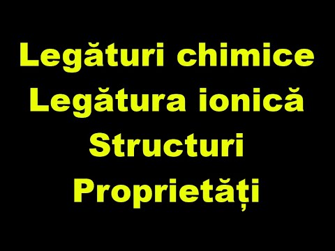 Video: Cum faci legăturile chimice?