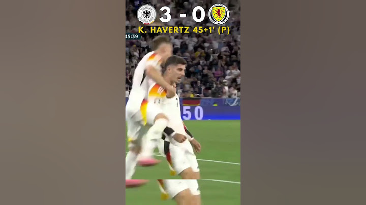 Germany vs Scotland 2024 Euro First Match Match Highlights #shortsviral #eurochampionship
