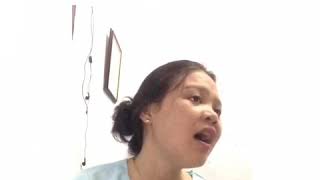 Cover lagu Raisa "Apalah Arti Menunggu " durasi 1 menit