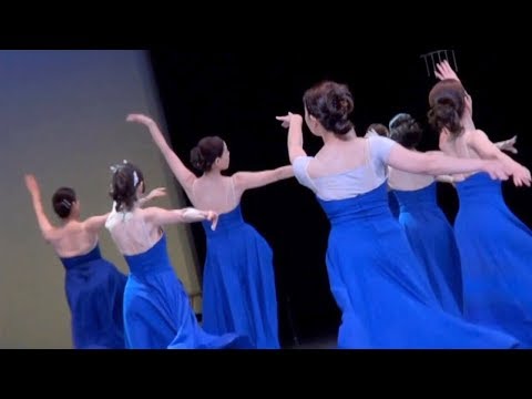 ラプソディー・イン・ブルー  2017年オーロラバレエ公演 成人クラスリハーサル 千葉県松戸市
