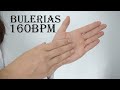 Bulerias Palmas compas 160bpm (for flamenco guitar exercise)