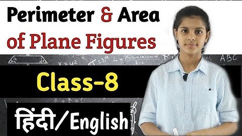 Perimeter and Area of Plane Figures (Mensuration) || Learn with Madhu & Rajat