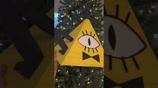 Gravity Falls DIY Christmas Tree/ Bill Cypher Tree Top #shorts #disney #gravityfalls #christmas #diy