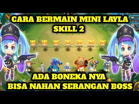 CARA BERMAIN COMMANDER BARU MINI LAYLA SKILL 2