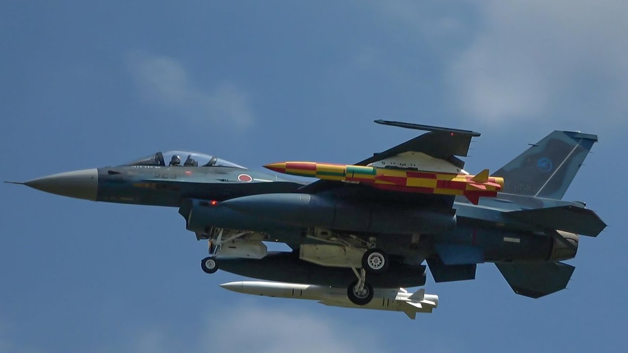 兵装 空対艦ミサイル ASM-3 ×2 】 岐阜基地 2025/7/23 - YouTube