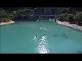 Gorge du verdon en paddle  magnifique  drone