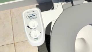 Aim to Wash! Bidet Attachment With Dual Nozzles and Self Cleaning screenshot 5