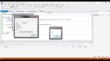 #2 Visual Basic - Login / Register  - Client part 1