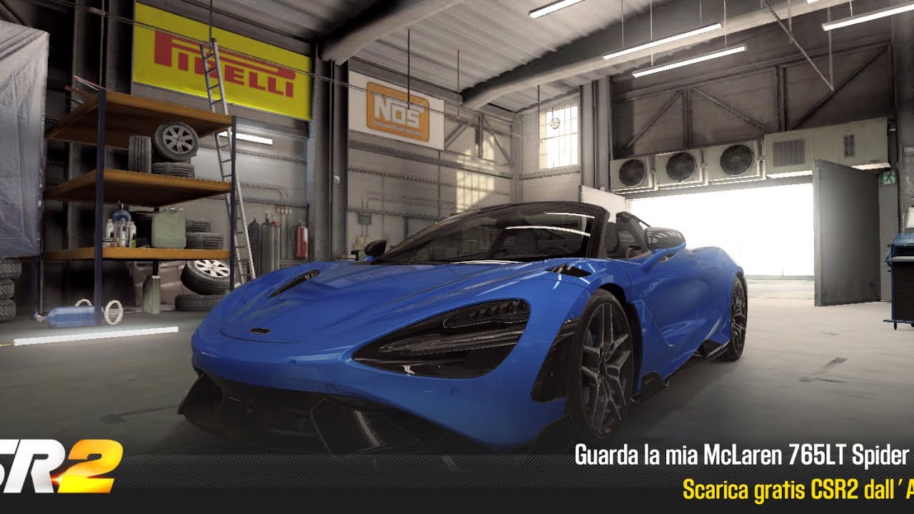 【CSR2】765LT Spider (purple) Shift & tune for 7.19x