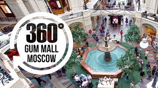 GUM Mall Moscow Russia in 360° | Best Places in Moscow