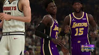 【2K21 NBA】Los Angeles Lakers vs Denver Nuggets