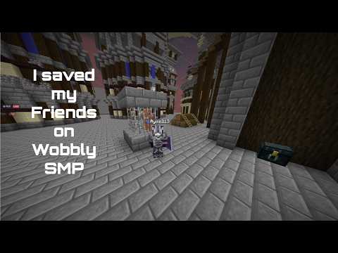 I save my friends on the Wobbly SMP