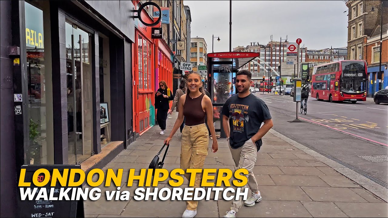 "After work" walk in East London on a Friday night, starting at Leadenhall Market to Old Street 🍻