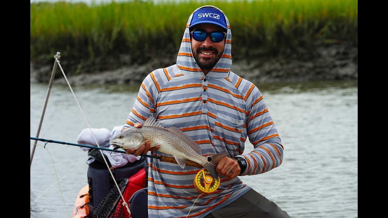 Catching Lots of Redfish on Fly at Low Tide YouTube