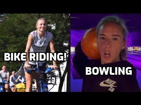 ARSENAL TRAINING CAMP GOES WILD! LEAH AND JORDAN IN A HAPPY PLACE? VIV