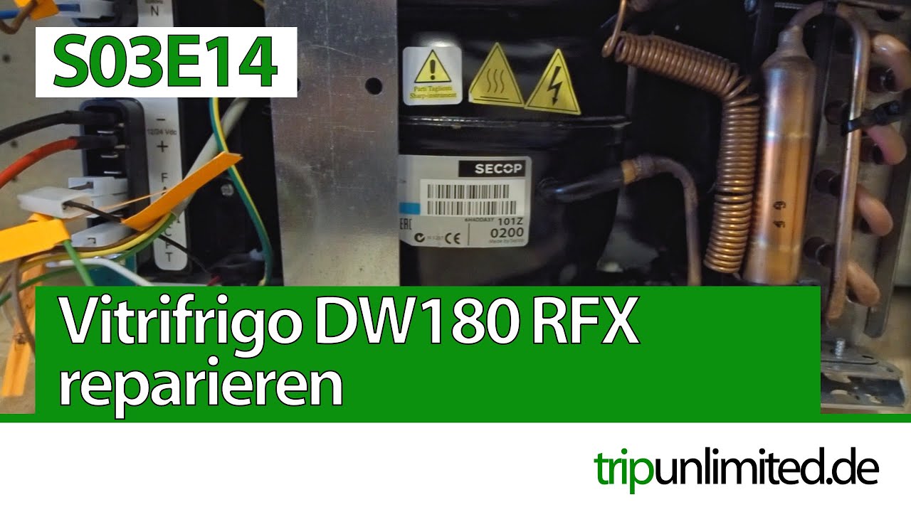 S03e14 Vitrifrigo Dw180 Rfx Reparieren Youtube