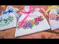 Bolsita de recuerdo bordada a mano/souvenirs bags embroidered by hand