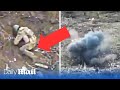 Ukrainian forces take out Russian soldier with single strike as he attempts to escape near Robotyne