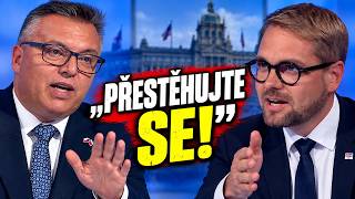 „PRESTĚHUJTE SE A RYCHLE!“ Havel tvrdě zaútočil na Motoristy. Barták v ČT vrací úder