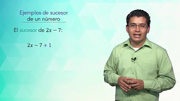 ¿Qué es el anterior y el sucesor de los números naturales?