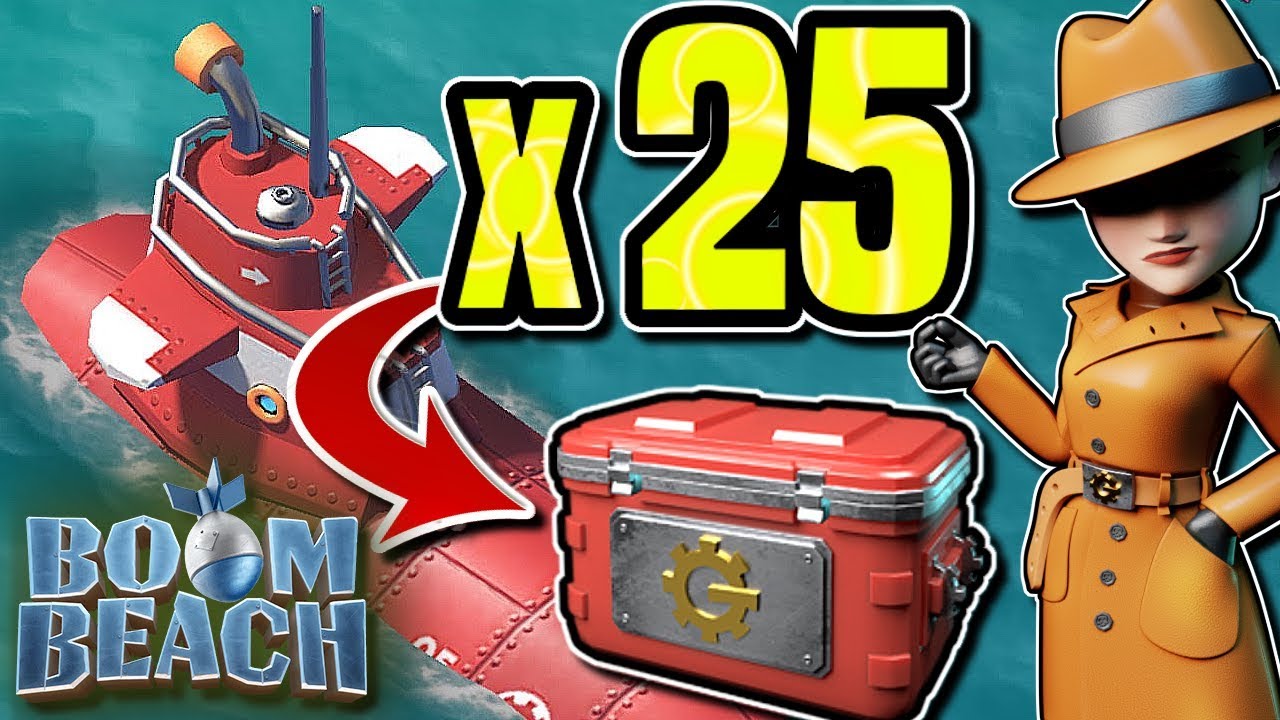 INSANE 25x TRADER CRATE OPENING | 57% MASTERPIECE | Boom Beach