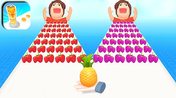 Pancake Run Gameplay All Levels iOS,Android Walkthrough Mobile Game Update Alltrailer Mix LVL VRSOKD