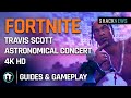 Fortnite Travis Scott Jogabilidade astronômica do evento especial VOD