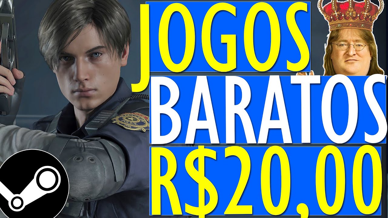 Steam: Confira 84 jogos baratos por menos de R$ 50 durante a