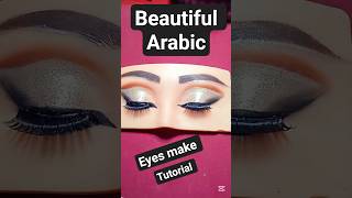 Beautiful Arabic Eyes Makeup Tutorial For Beginners