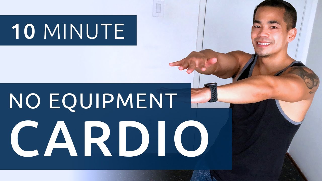 🏃 Lose Weight Cardio Routine | 10 Minute No Equipment Needed Workout ...