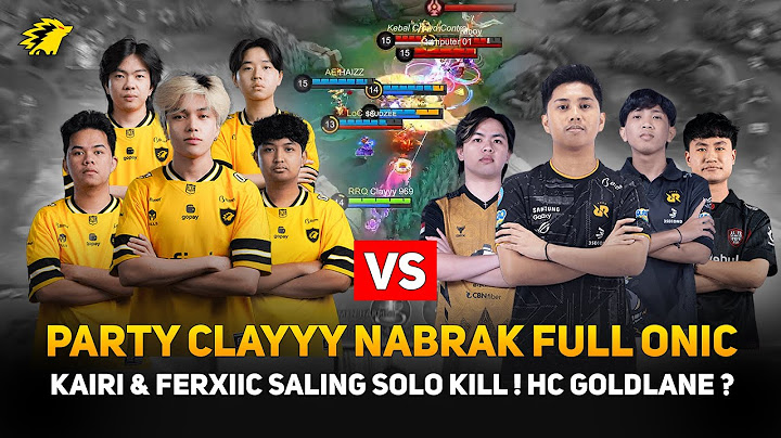 KAIRI & FERXIIC SALING SOLO KILL 💀 CLAY, DRIAN, FERXIIC VS FULL ONIC HELCURT GOLDLANE + FANNY KAIRI